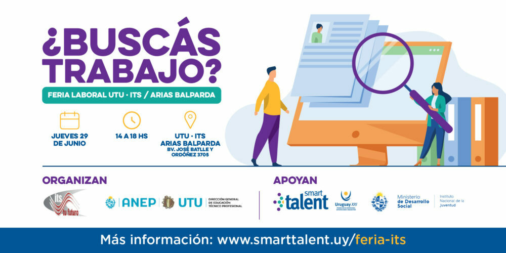 Banner 2000×1000 Feria de Trabajo ITS Smart Talent copy