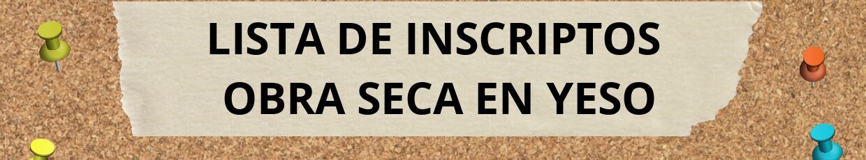 Lee más sobre el artículo Estudiantes inscriptos para la capacitación de obra seca en yeso