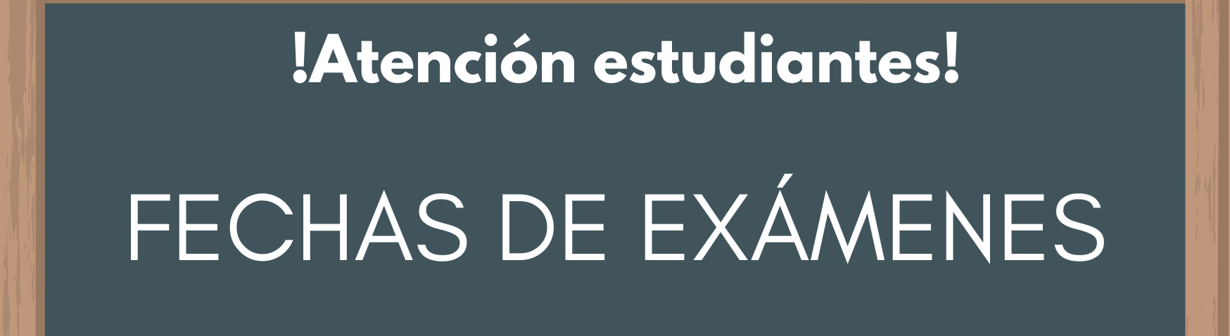 Lee más sobre el artículo Exámenes abril 2026