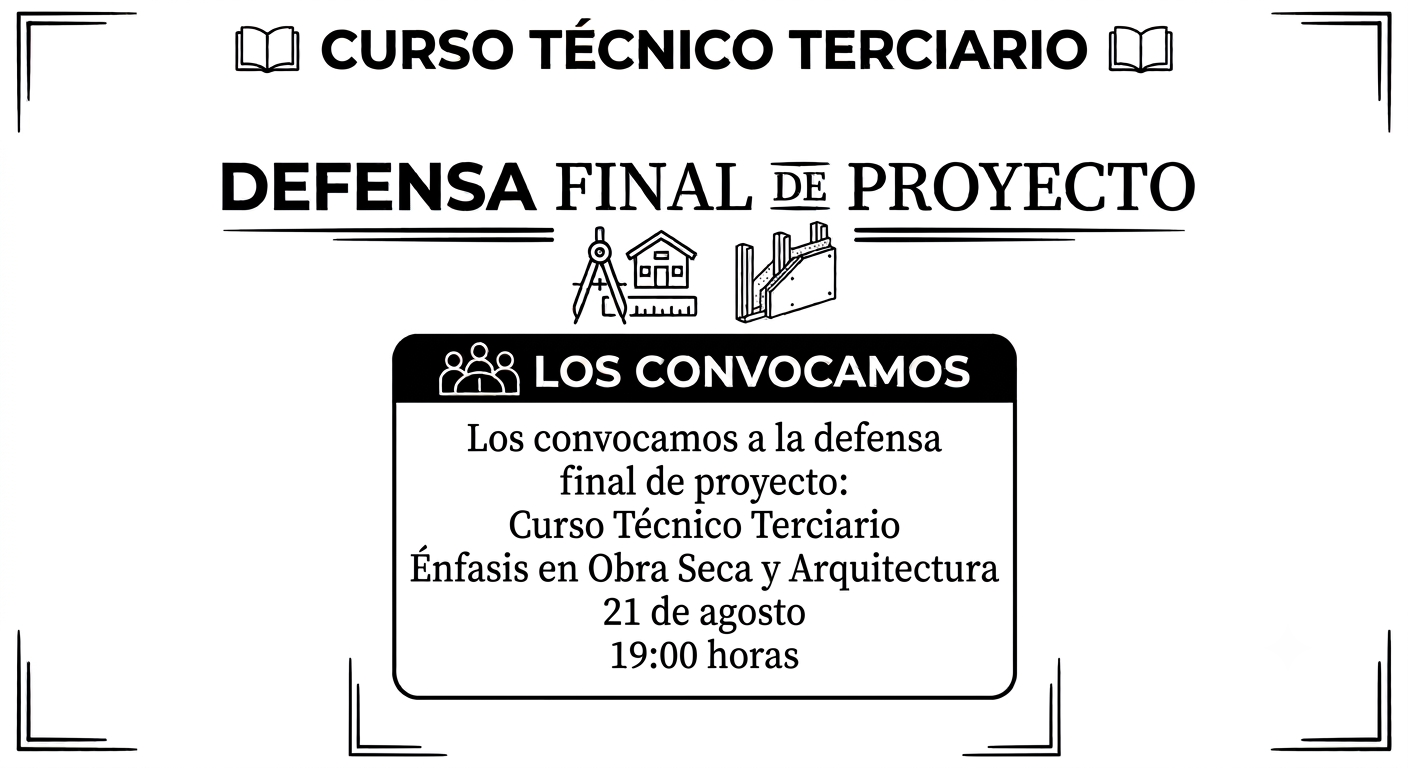 Lee más sobre el artículo Defensas finales de CTT de Construcción