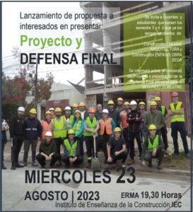 Lee más sobre el artículo PROYECTO Y DEFENSA FINAL  [POSTEGADO PARA EL DIA 30/08 19:30HS]