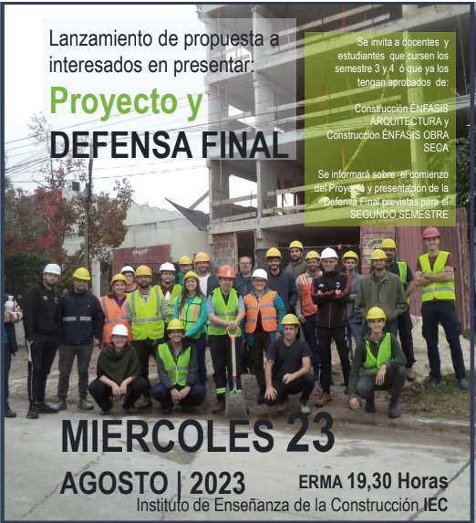 Lee más sobre el artículo PROYECTO Y DEFENSA FINAL  [POSTEGADO PARA EL DIA 30/08 19:30HS]