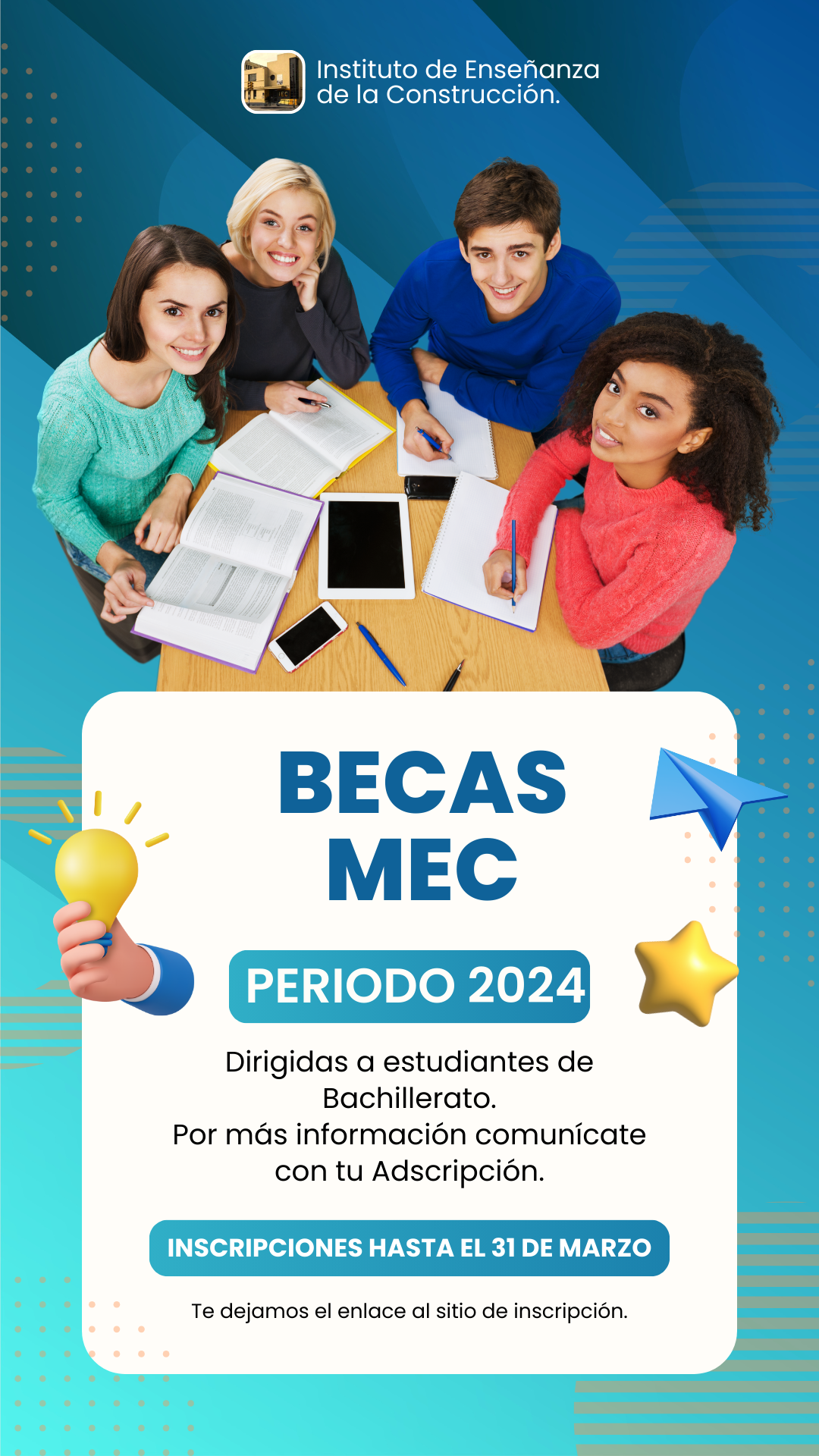Lee más sobre el artículo Ingresa para solicitar tu Beca MEC