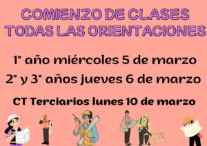 Lee más sobre el artículo Comienzo De Clases
