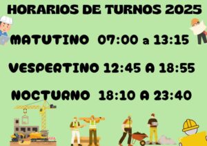 Lee más sobre el artículo Horarios de comienzo y fin de Turnos