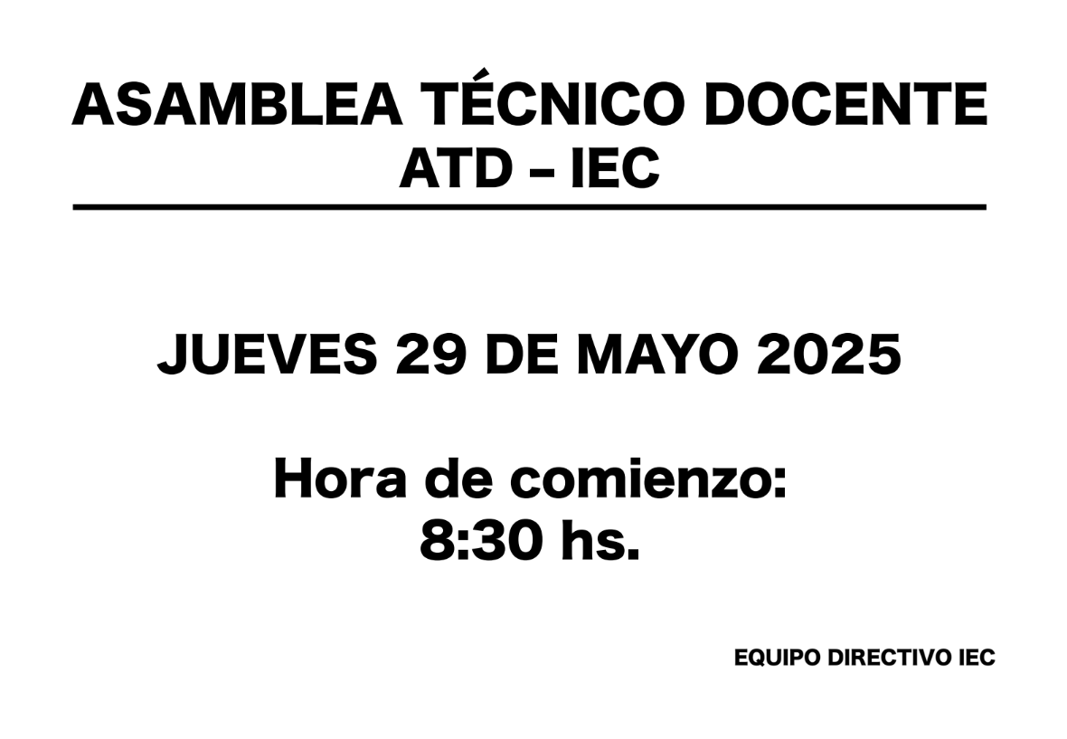 Lee más sobre el artículo ATD IEC 29/5
