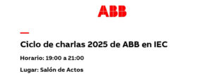 Lee más sobre el artículo Invitación: Ciclo de Charlas ABB en IEC. Variadores de baja tensión y Movilidad eléctrica