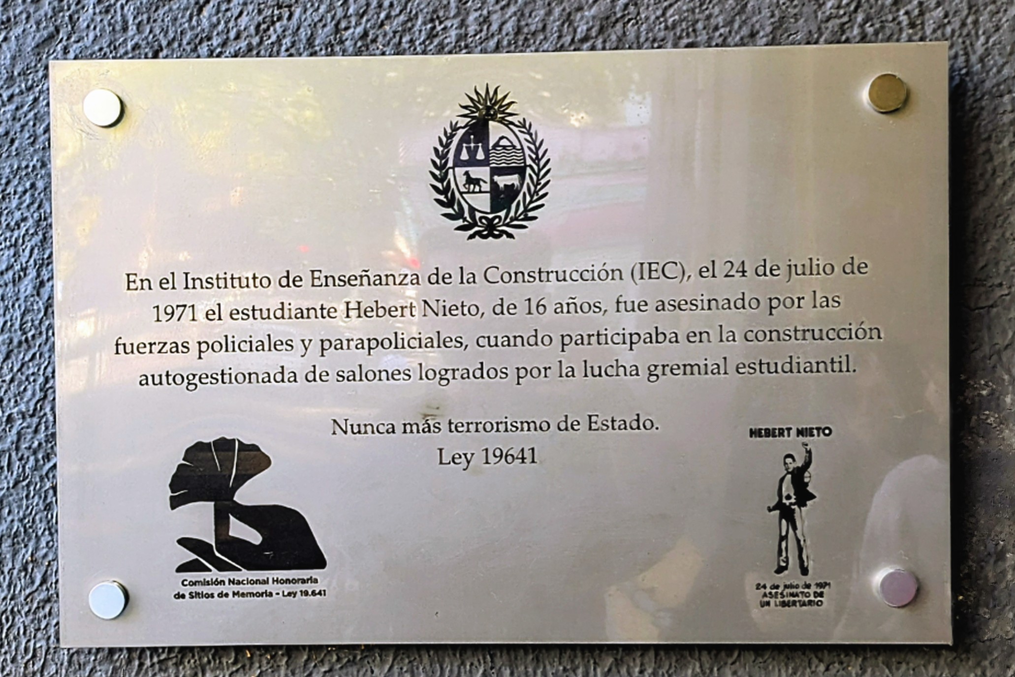 Lee más sobre el artículo Conmemoración de la IEC como Sitio de Memoria